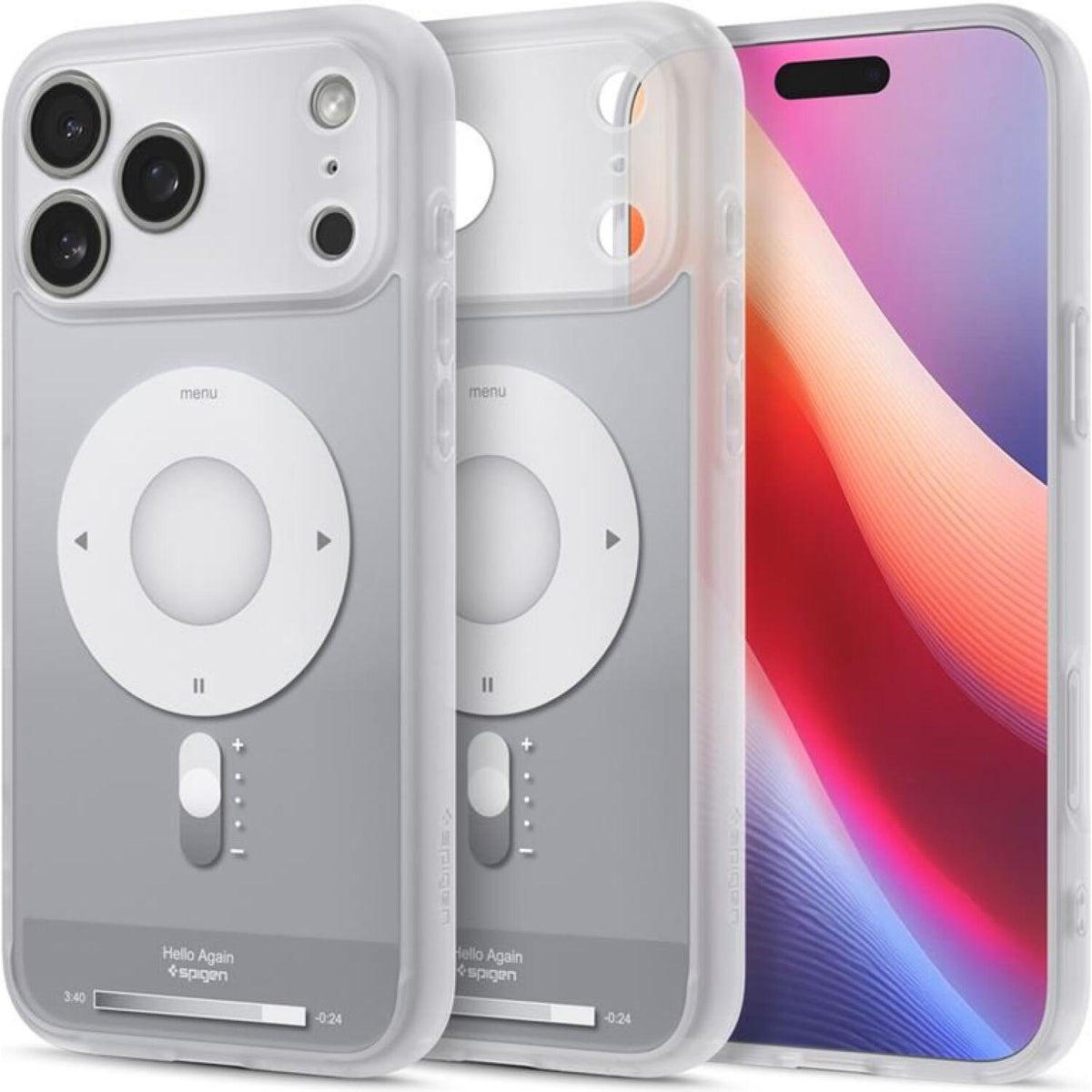 Θήκη iPhone 17 Pro Max Spigen Ultra Hybrid MagFit Ανθεκτική Σκληρή με MagSafe - Classic Silver (ACS10291)