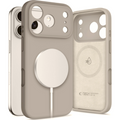 Θήκη iPhone 17 Pro Max Tech-Protect Silicone MagSafe Σιλικόνης με MagSafe - Stone Grey (5906302330287)