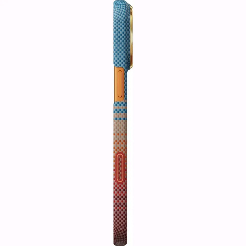 Θήκη iPhone 17 Pro Pitaka Edge Ultra-Slim Aramid Fiber Body με MagSafe 1mm - Sunset 2.0 / California Dream-01 (SCD1701P)