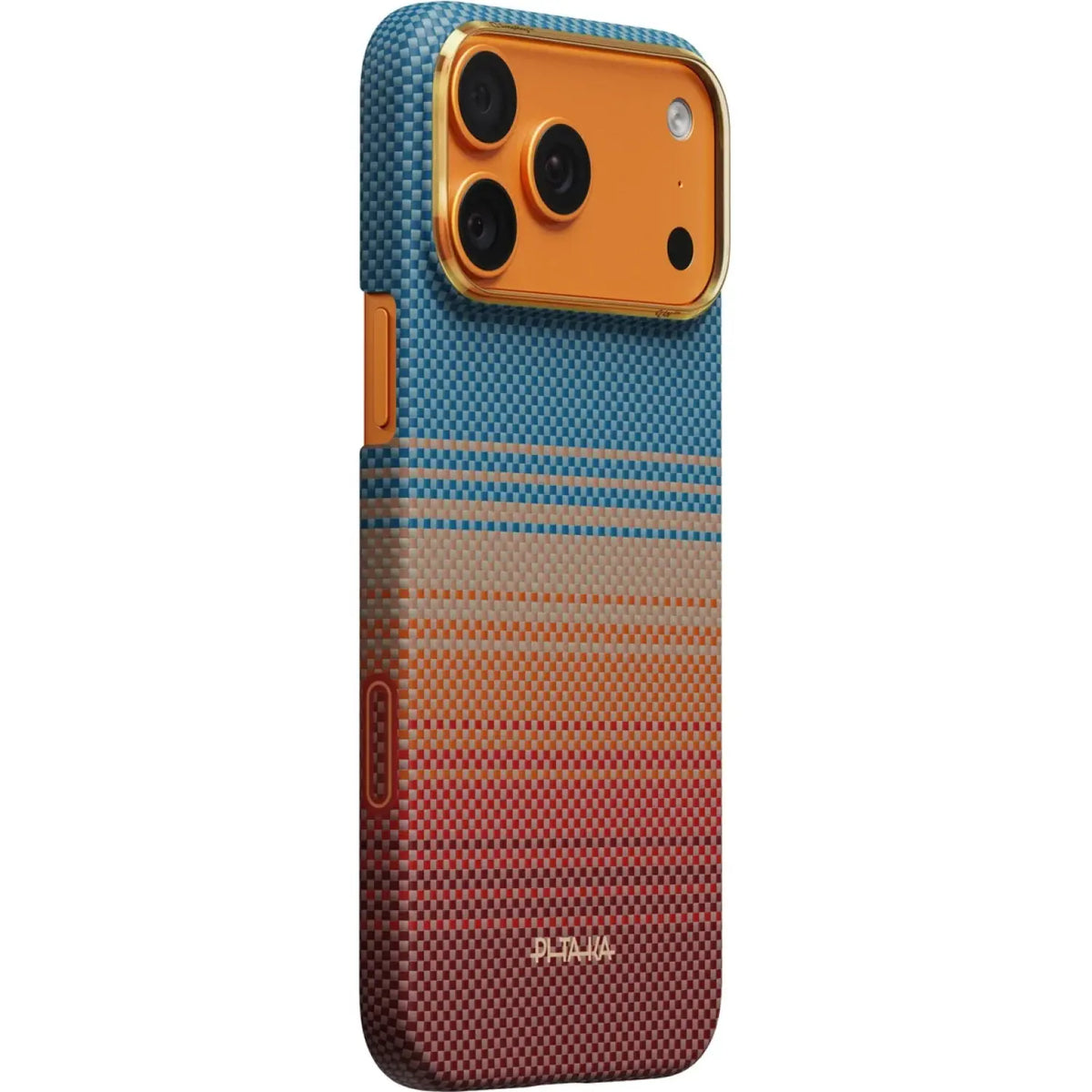 Θήκη iPhone 17 Pro Pitaka Edge Ultra-Slim Aramid Fiber Body με MagSafe 1mm - Sunset 2.0 / California Dream-01 (SCD1701P)