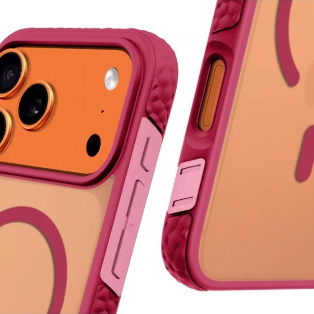 Θήκη iPhone 18 Pro / 17 Pro Prodigee Jogger Ανθεκτική Ημιδιάφανη με MagSafe - Sorbet (IPH17P-6.3-JGR-SRB)