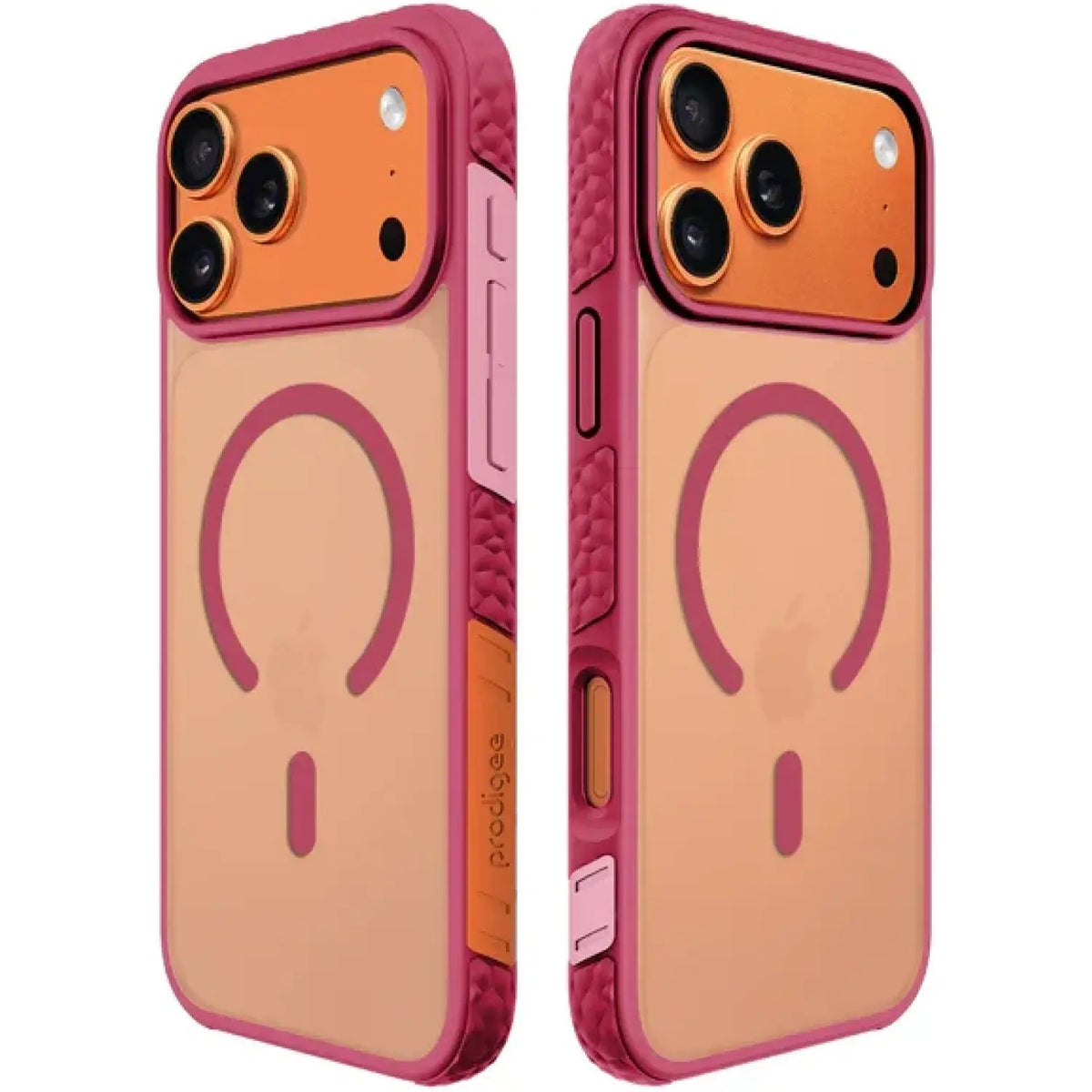 Θήκη iPhone 18 Pro / 17 Pro Prodigee Jogger Ανθεκτική Ημιδιάφανη με MagSafe - Sorbet (IPH17P-6.3-JGR-SRB)