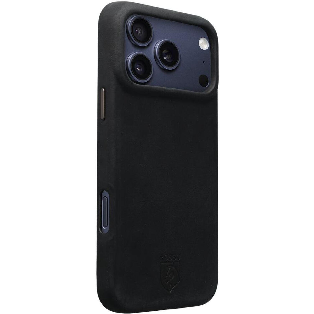 Θήκη iPhone 17 Pro Rosso Elite Back Cover Δερμάτινη με MagSafe - Black (8719246484568)