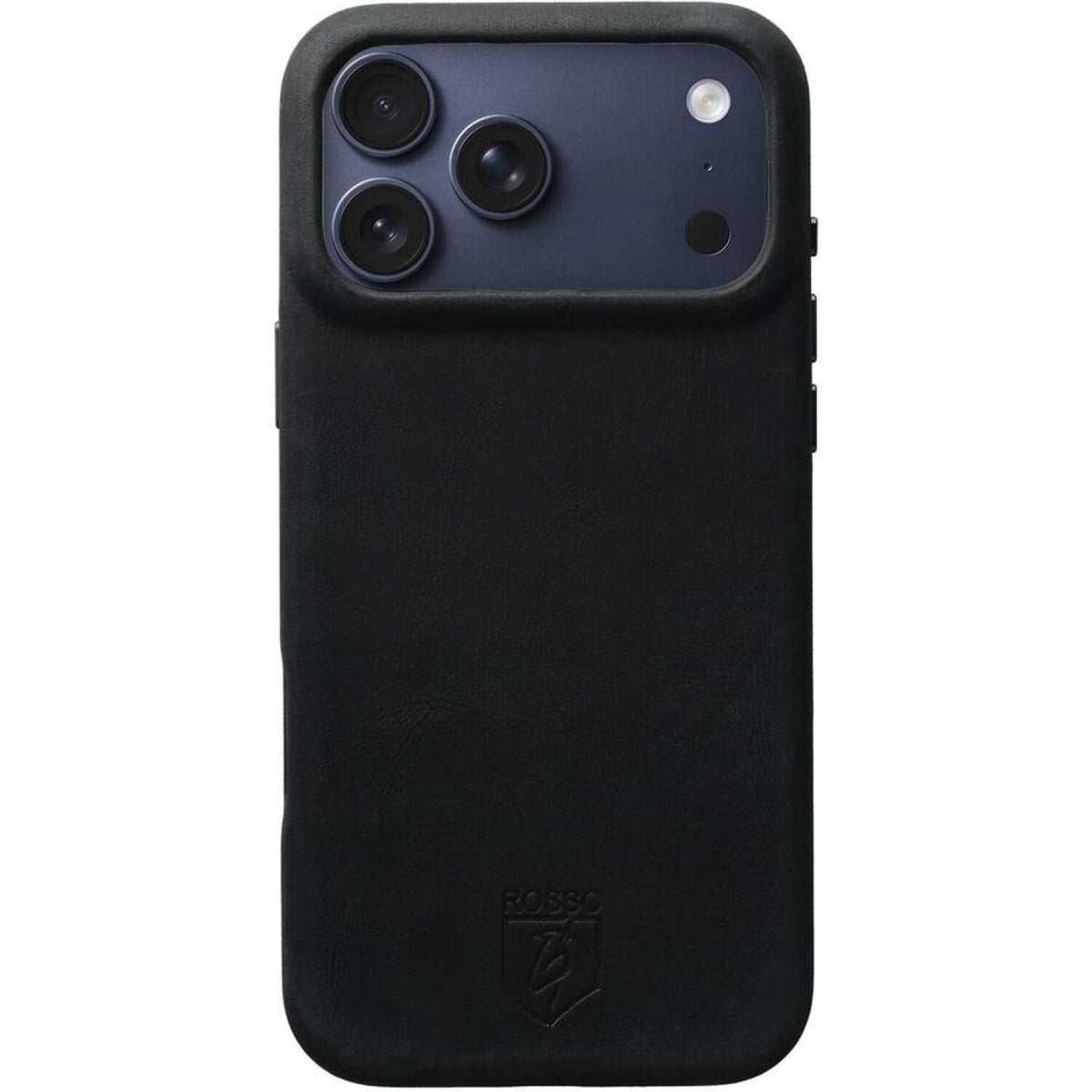 Θήκη iPhone 17 Pro Rosso Elite Back Cover Δερμάτινη με MagSafe - Black (8719246484568)