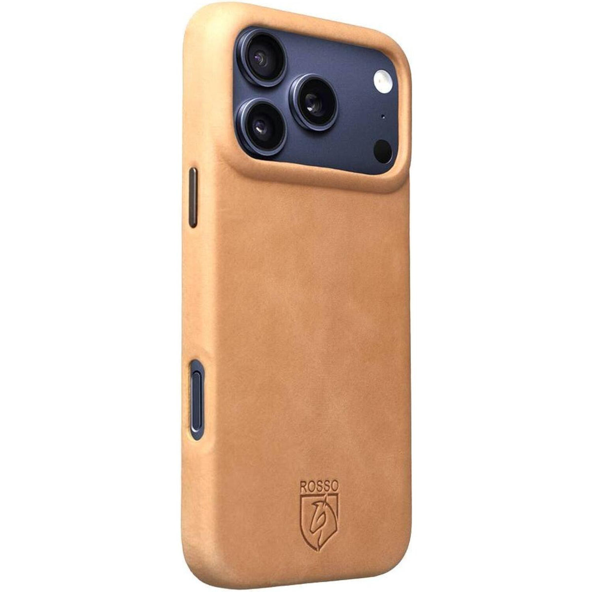Θήκη iPhone 17 Pro Rosso Elite Back Cover Δερμάτινη με MagSafe - Light Brown (8719246484582)