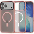 Θήκη iPhone 18 Pro / 17 Pro Spacecase Fusion Mag Ημιδιάφανη Σκληρή με MagSafe - Pink (5905719138103)