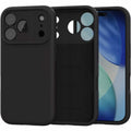 Θήκη iPhone 17 Pro Spacecase Silicone Mag Case Σιλικόνης με MagSafe - Black (5905719132101)