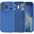 Θήκη iPhone 18 Pro / 17 Pro Spacecase Silicone Mag Case Σιλικόνης με MagSafe - Blue (5905719132163)