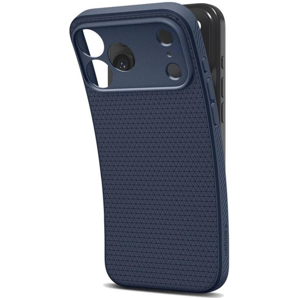 Θήκη iPhone 17 Pro Spigen Liquid Air Ανθεκτική Σιλικόνης - Navy Blue (ACS10332)
