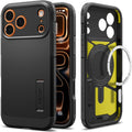Θήκη iPhone 17 Pro Spigen Tough Armor T MagFit Ανθεκτική με Κάλυμμα για Camera Control & MagSafe - Black (ACS10361)