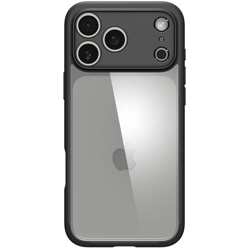 Θήκη iPhone 17 Pro Spigen Ultra Hybrid Ανθεκτική Διάφανη Σκληρή - Matte Black (ACS10343)