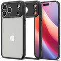Θήκη iPhone 17 Pro Spigen Ultra Hybrid Ανθεκτική Διάφανη Σκληρή - Matte Black (ACS10343)