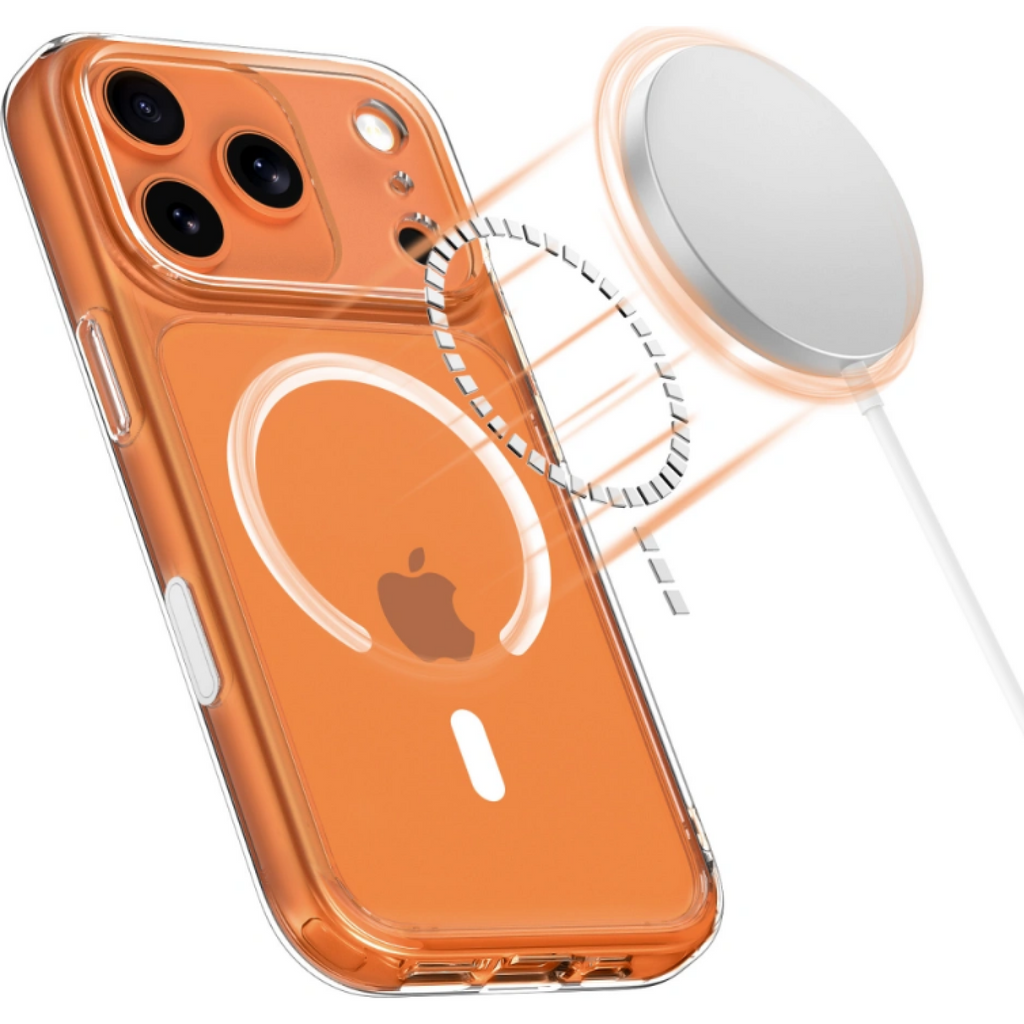 Θήκη iPhone 17 Pro Tech-Protect MagPeak CC Σκληρή Διάφανη με MagSafe & Πλαίσιο Κάμερας - Clear (5906302333585)