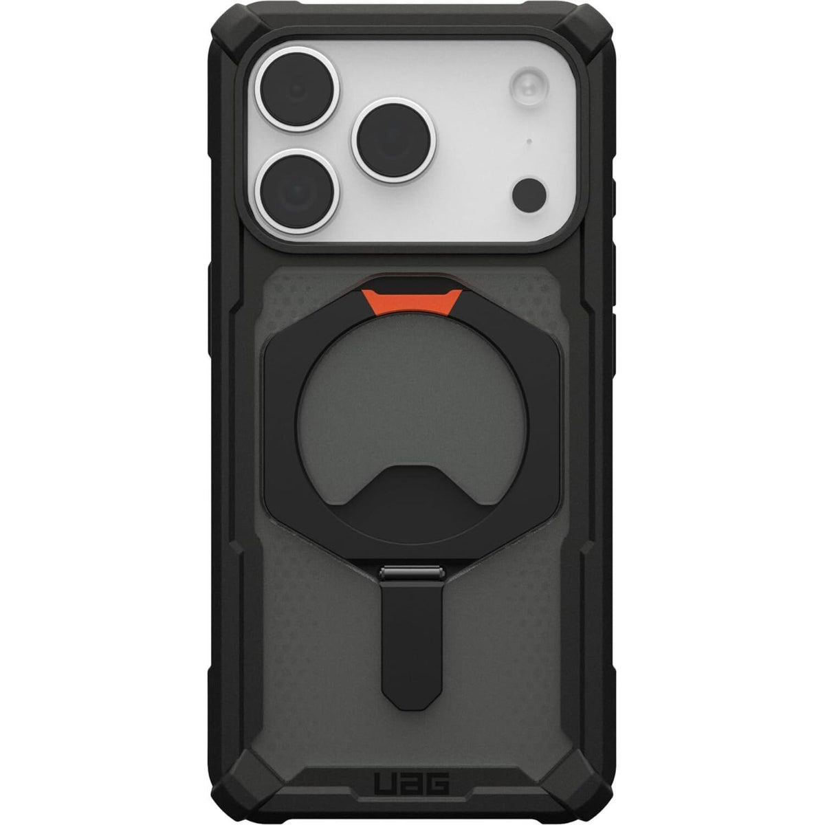 Θήκη iPhone 17 Pro UAG Plasma XTE Ανθεκτική με MagSafe & Kickstand - Black / Pop Orange (114527114097)