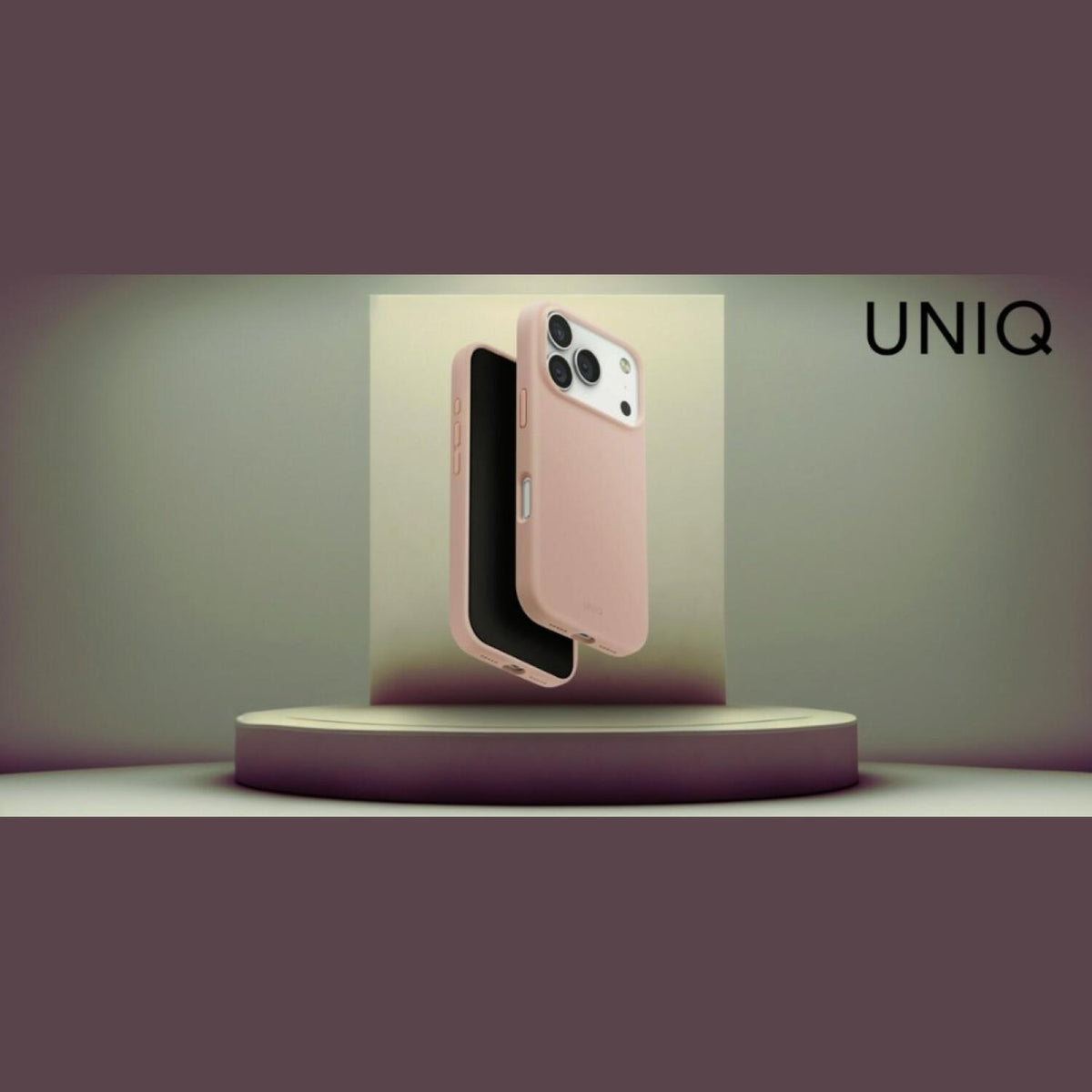 Θήκη iPhone 17 Pro Uniq Lino MagClick Ανθεκτική Premium Σιλικόνης με MagSafe - Blush Pink (UNIQ-IP6.3P(2025)-LINOMBPNK)