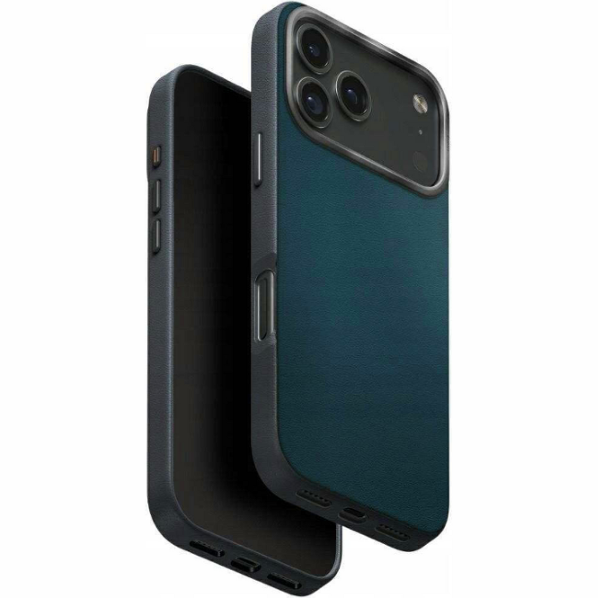Θήκη iPhone 17 Pro Uniq Lyden Duo Series MagClick Ανθεκτική με MagSafe από Premium Vegan Δέρμα & Μεταλλικό Πλαίσιο Κάμερας - 