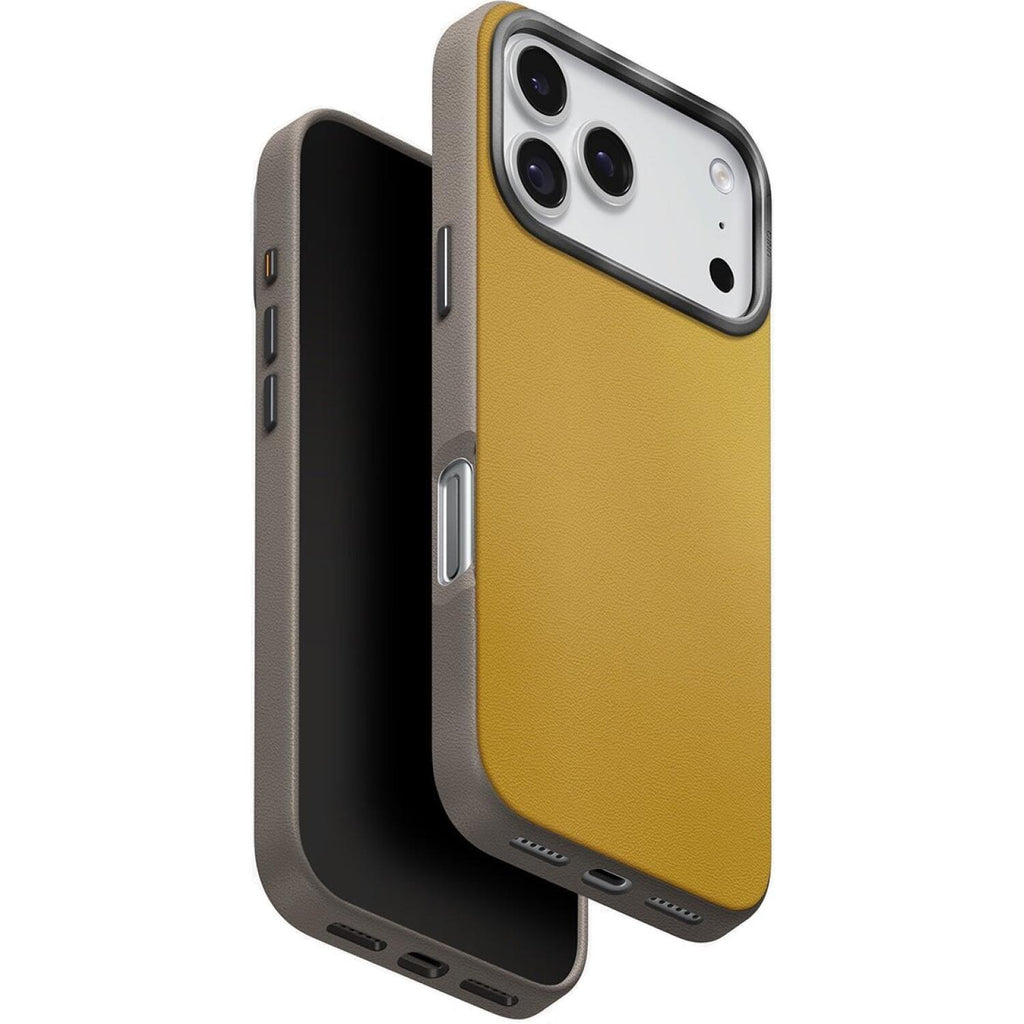 Θήκη iPhone 17 Pro Uniq Lyden Duo Series MagClick Ανθεκτική με MagSafe από Premium Vegan Δέρμα & Μεταλλικό Πλαίσιο Κάμερας - 
