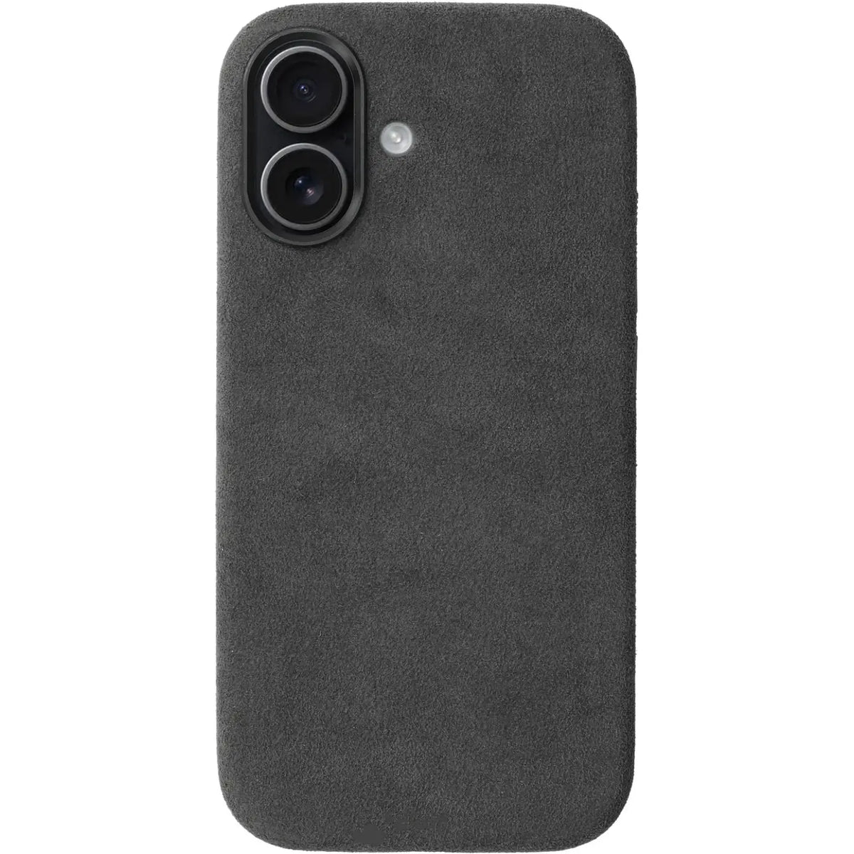 Θήκη iPhone 17 Rosso Avanti Back Cover από Premium Alcantara με MagSafe - Gray (8719246549373)