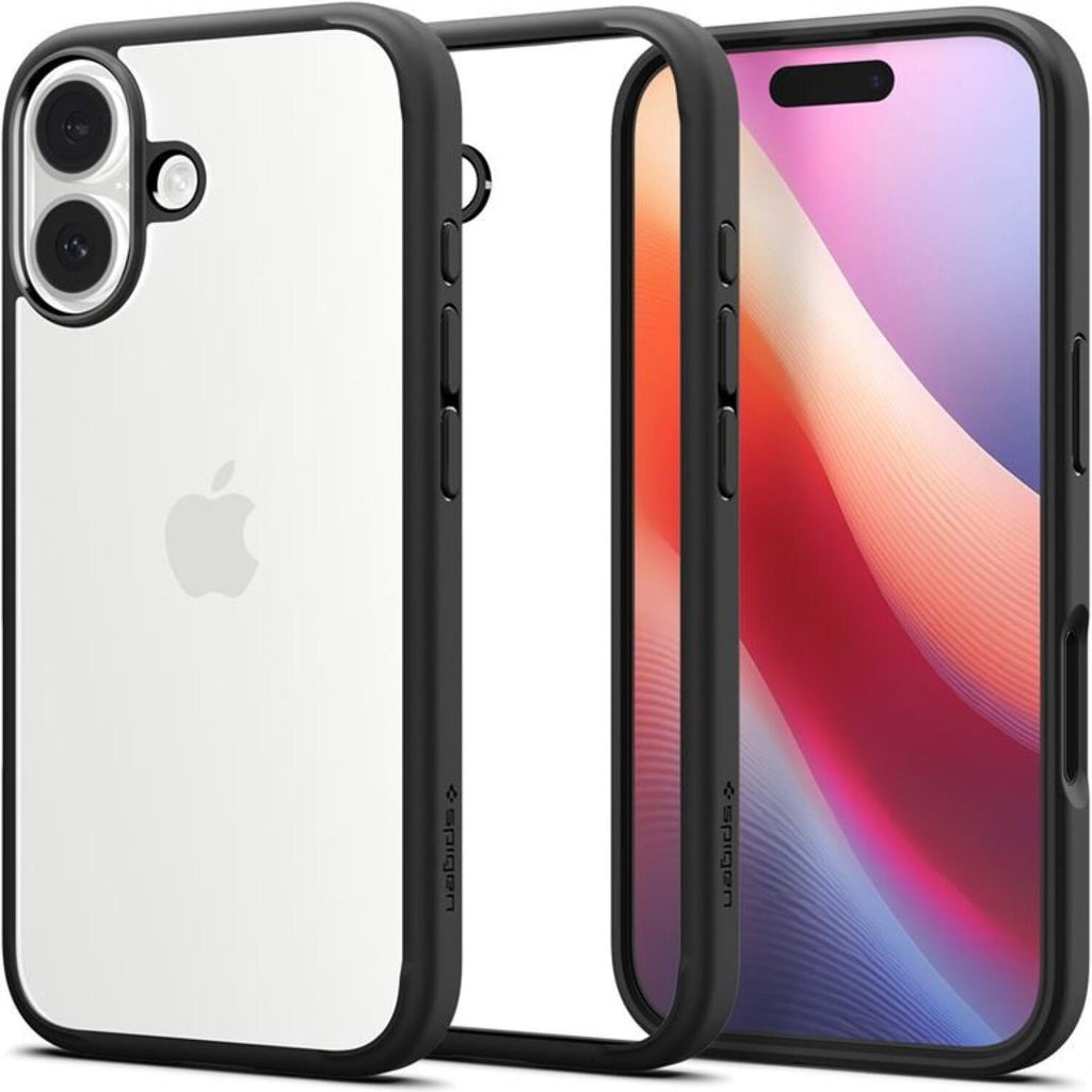 Θήκη iPhone 17 Spigen Ultra Hybrid Ανθεκτική Διάφανη Σκληρή - Matte Black (ACS10377)
