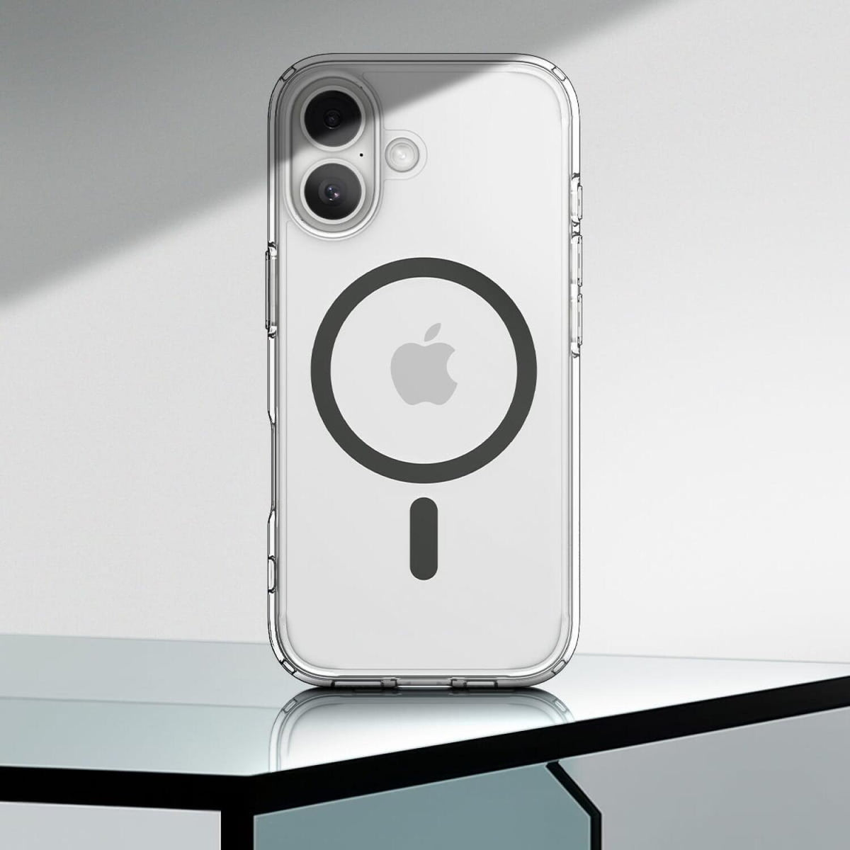 Θήκη iPhone 17 Spigen Ultra Hybrid MagFit Ανθεκτική Σκληρή με MagSafe - Clear / Graphite (ACS10381)