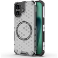 Θήκη iPhone 17 Techsuit HoneyComb Shield Σκληρή Ημιδιάφανη με MagSafe - White (5949419290266)