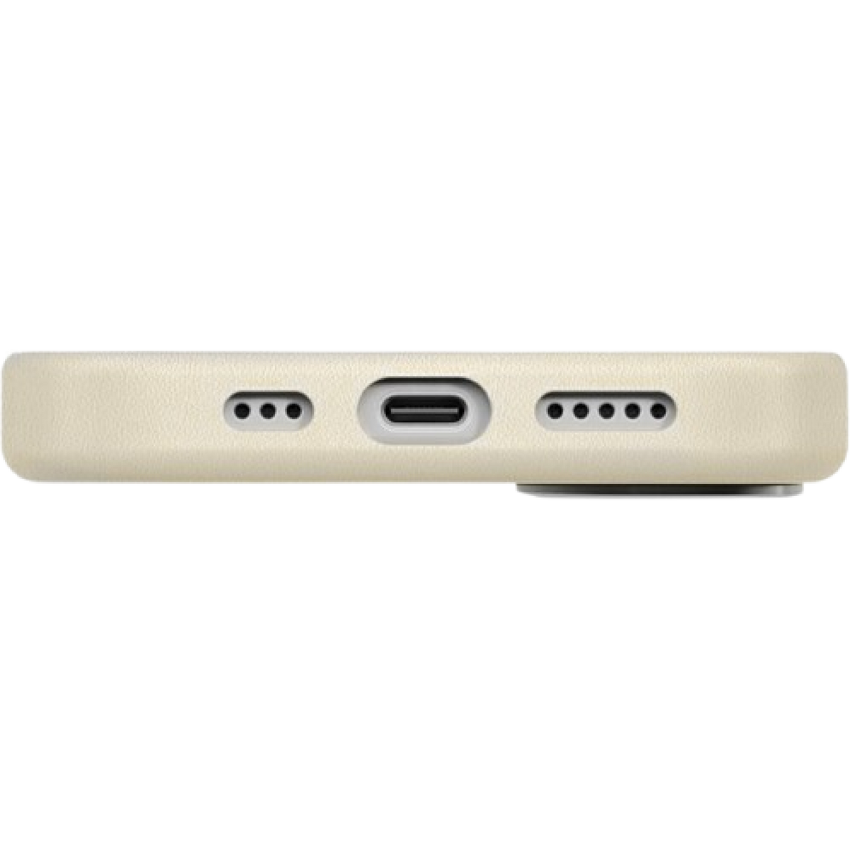Θήκη iPhone 17 Uniq Lyden Ανθεκτική με MagSafe από Premium Vegan Δέρμα & Μεταλλικό Πλαίσιο Κάμερας - Clay (UNIQ-IP6.3(2025)-L