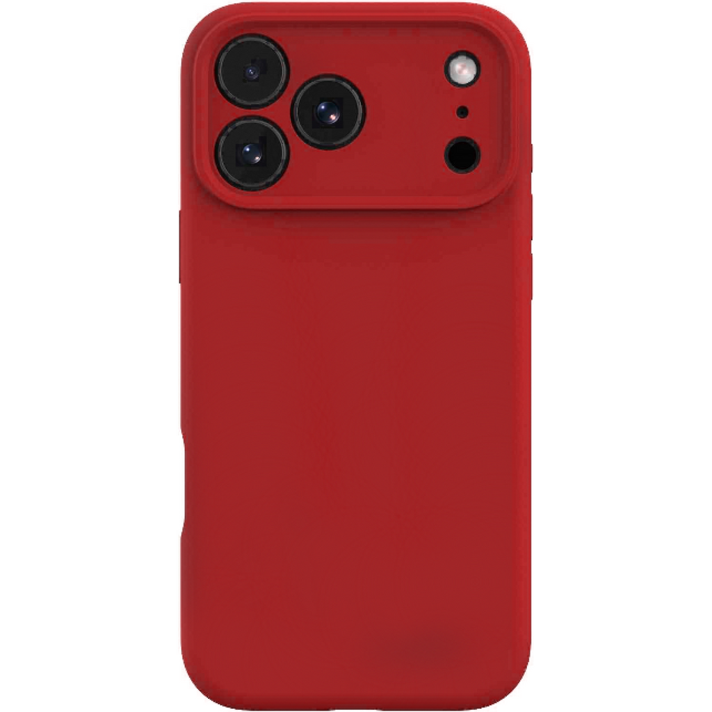 Θήκη iPhone 18 Pro Max / 17 Pro Max Spacecase Silicone Mag Case Σιλικόνης με MagSafe - Crimson Red (5905719143268)