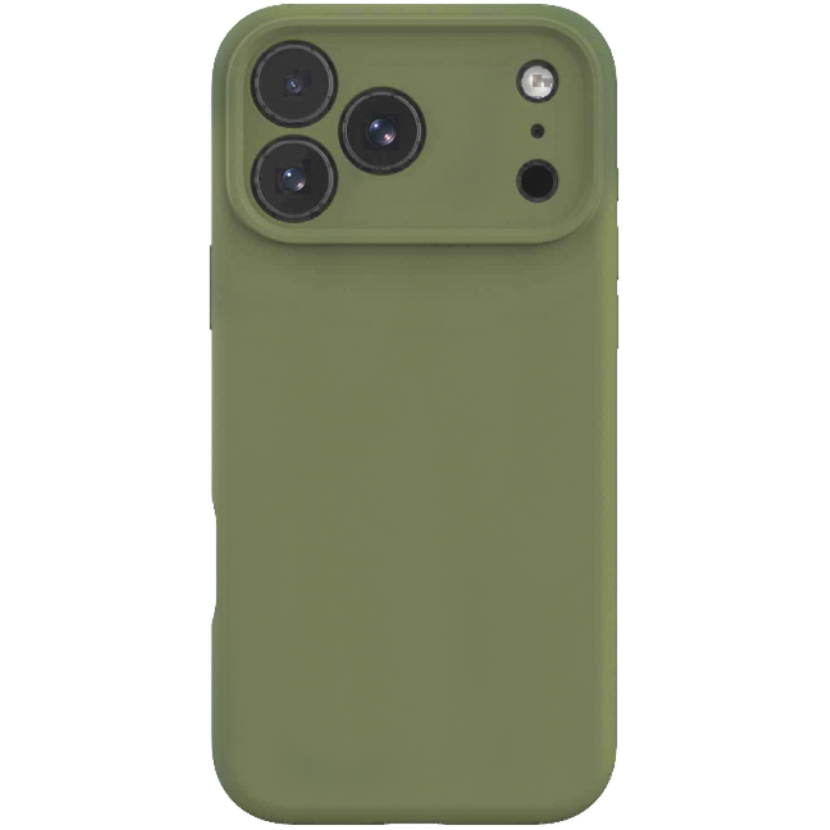 Θήκη iPhone 18 Pro Max / 17 Pro Max Spacecase Silicone Mag Case Σιλικόνης με MagSafe - Olive Green (5905719143336)