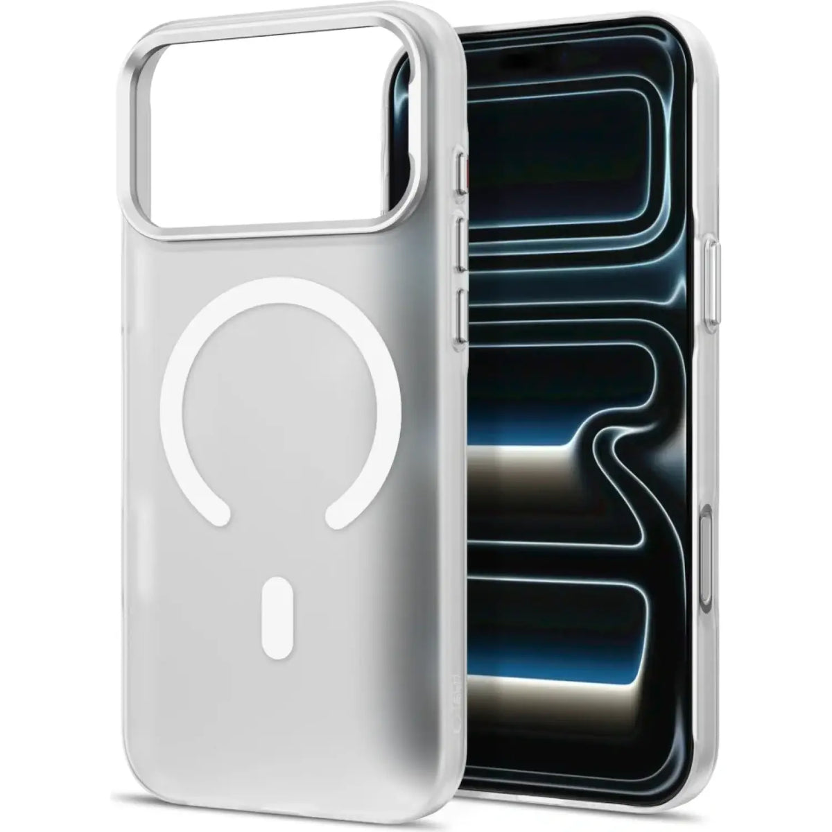 Θήκη iPhone 18 Pro Max / 17 Pro Max Tech-Protect MagZero Ημιδιάφανη Σκληρή με MagSafe - Matte White (5906302324866)