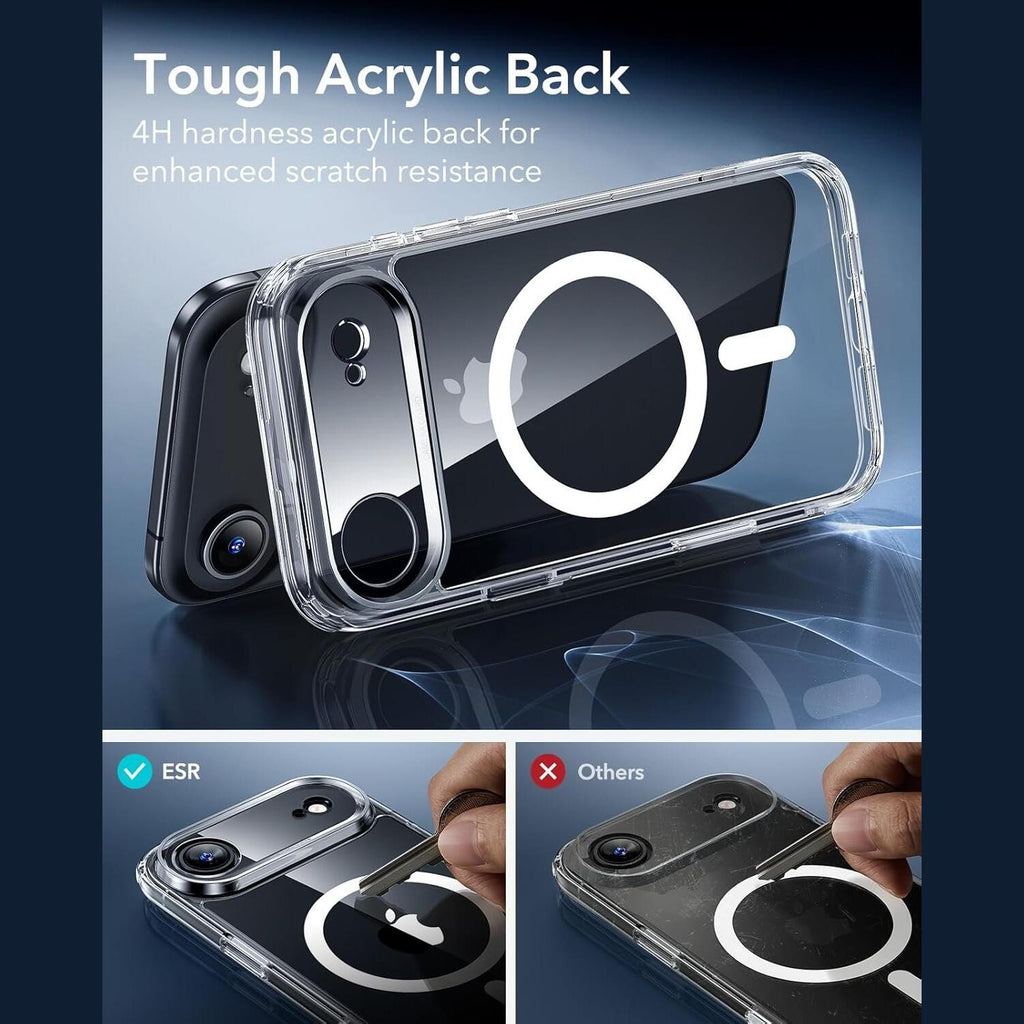 Θήκη iPhone Air ESR Classic Hybrid Magnetic Ανθεκτική με MagSafe & Κάλυμμα για Camera Control - Clear (4894240282915)