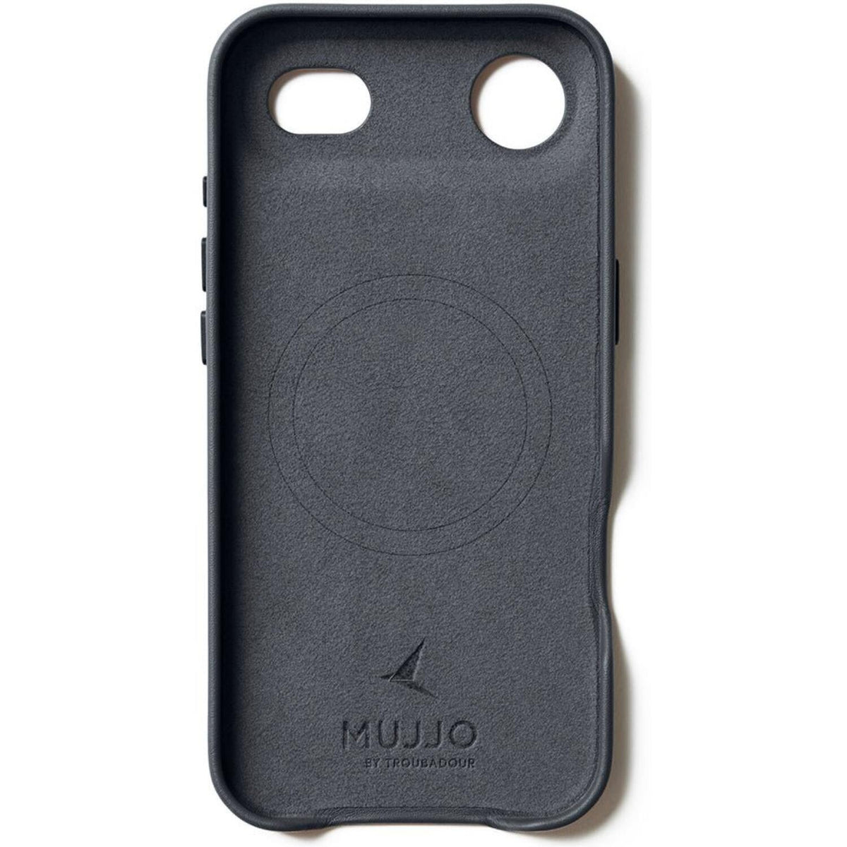 Θήκη iPhone Air MUJJO by Troubadour Full Leather Case Δερμάτινη με MagSafe - Basalt (‎MUJJO-CL-065-BS)