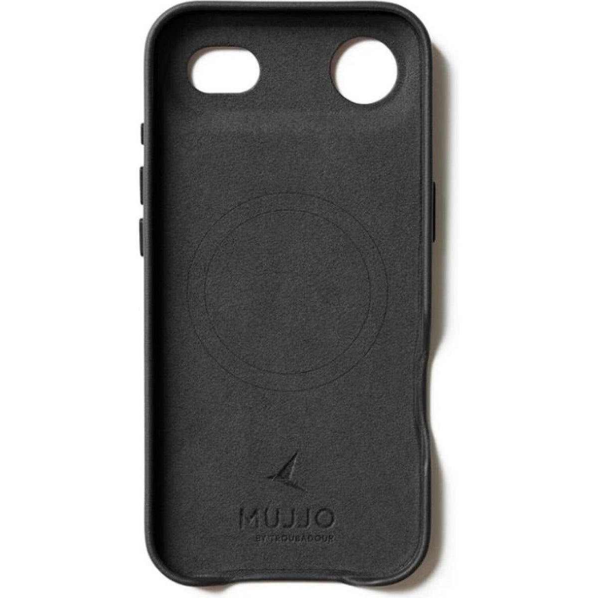 Θήκη iPhone Air MUJJO by Troubadour Full Leather Case Δερμάτινη με MagSafe - Black (‎MUJJO-CL-065-BK)
