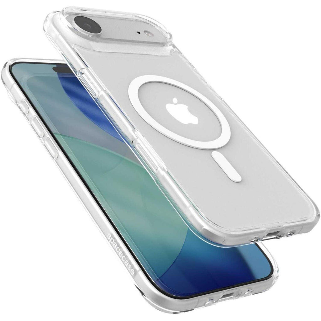 Θήκη iPhone Air Spacecase Clear MagSafe Σκληρή Διάφανη με MagSafe - White (5905719130985)