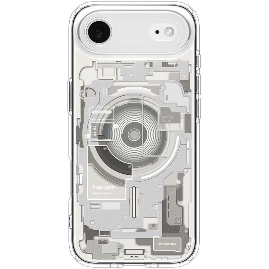 Θήκη iPhone Air Spigen Ultra Hybrid MagFit Ανθεκτική Σκληρή με MagSafe - Zero One Natural Titanium (ACS10319)