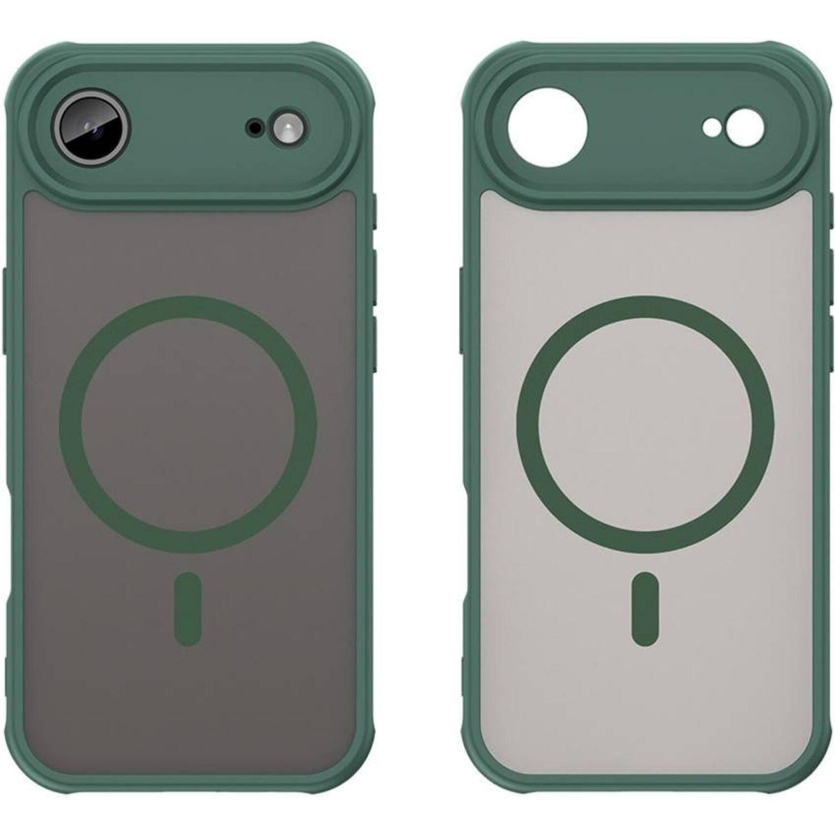 Θήκη iPhone Air Techsuit HaloFrost II MagSafe Σκληρή Ημιδιάφανη με MagSafe - Green (5949419296763)
