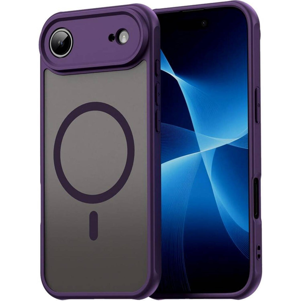 Θήκη iPhone Air Techsuit HaloFrost II MagSafe Σκληρή Ημιδιάφανη με MagSafe - Purple (5949419296749)