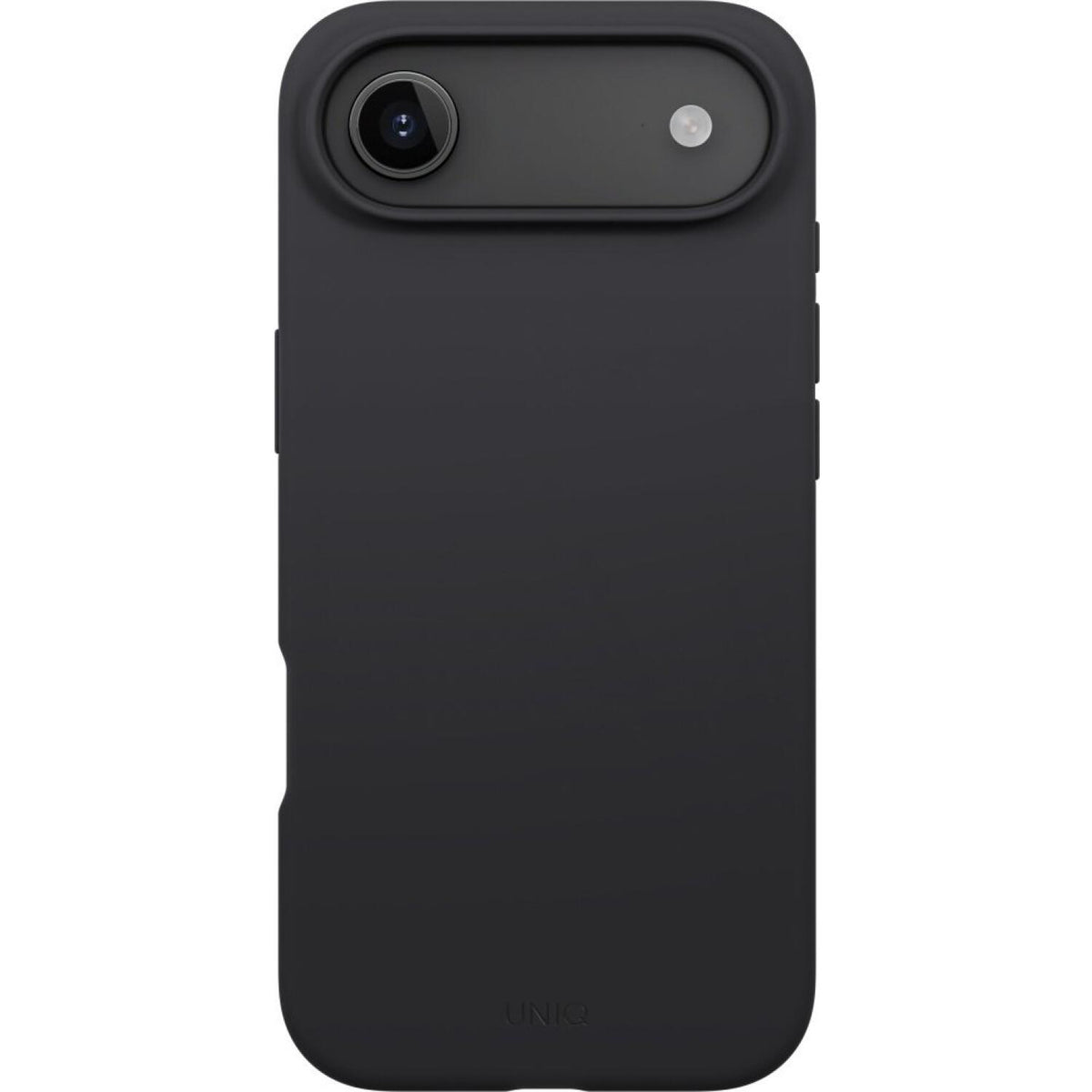 Θήκη iPhone Air Uniq Lino MagClick Ανθεκτική Premium Σιλικόνης με MagSafe - Charcoal Grey (UNIQ-IP6.6(2025)-LINOMCGRY)