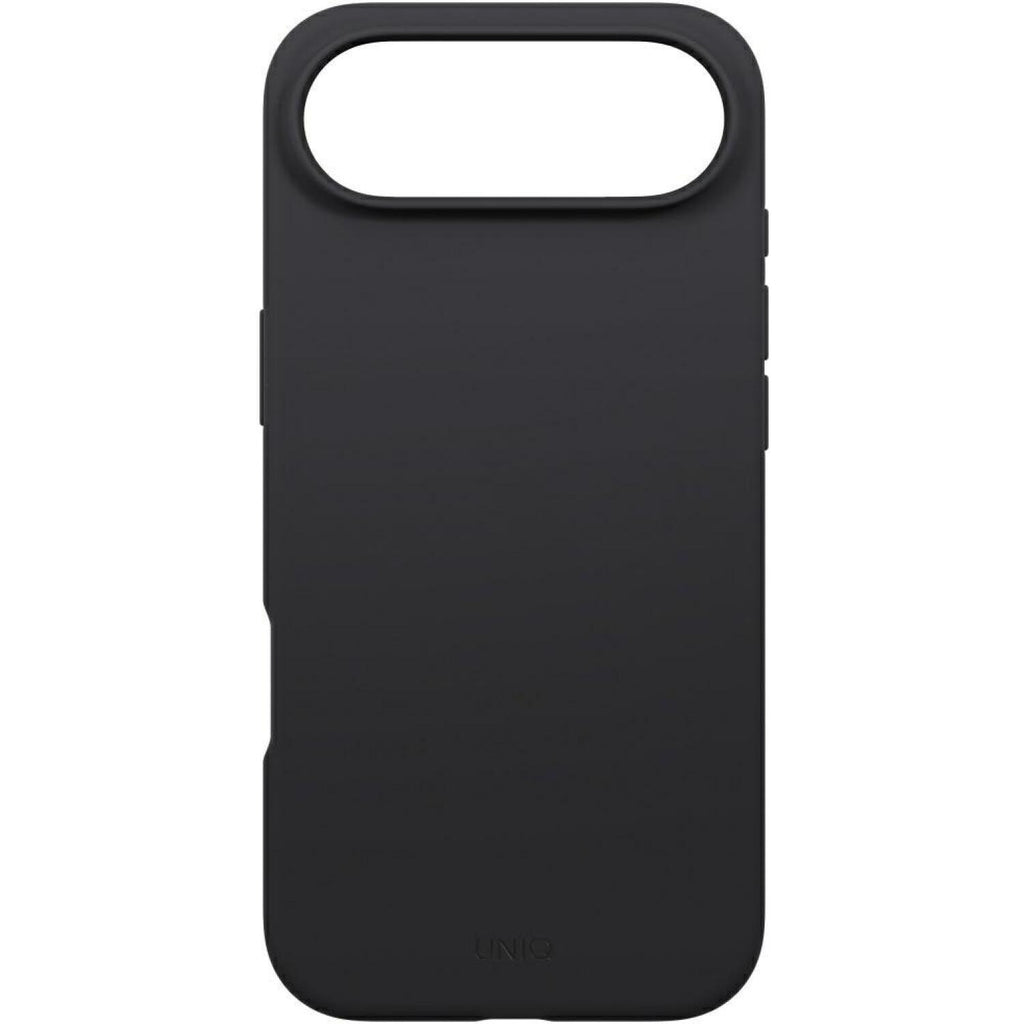 Θήκη iPhone Air Uniq Lino MagClick Ανθεκτική Premium Σιλικόνης με MagSafe - Charcoal Grey (UNIQ-IP6.6(2025)-LINOMCGRY)