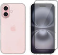 Θήκη & Αντιχαρακτικό Γυαλί Προστασίας Apple iPhone 16 Plus - Vivid Set Gelly Case Σετ Διάφανη Σιλικόνης & Full Face Tempered 
