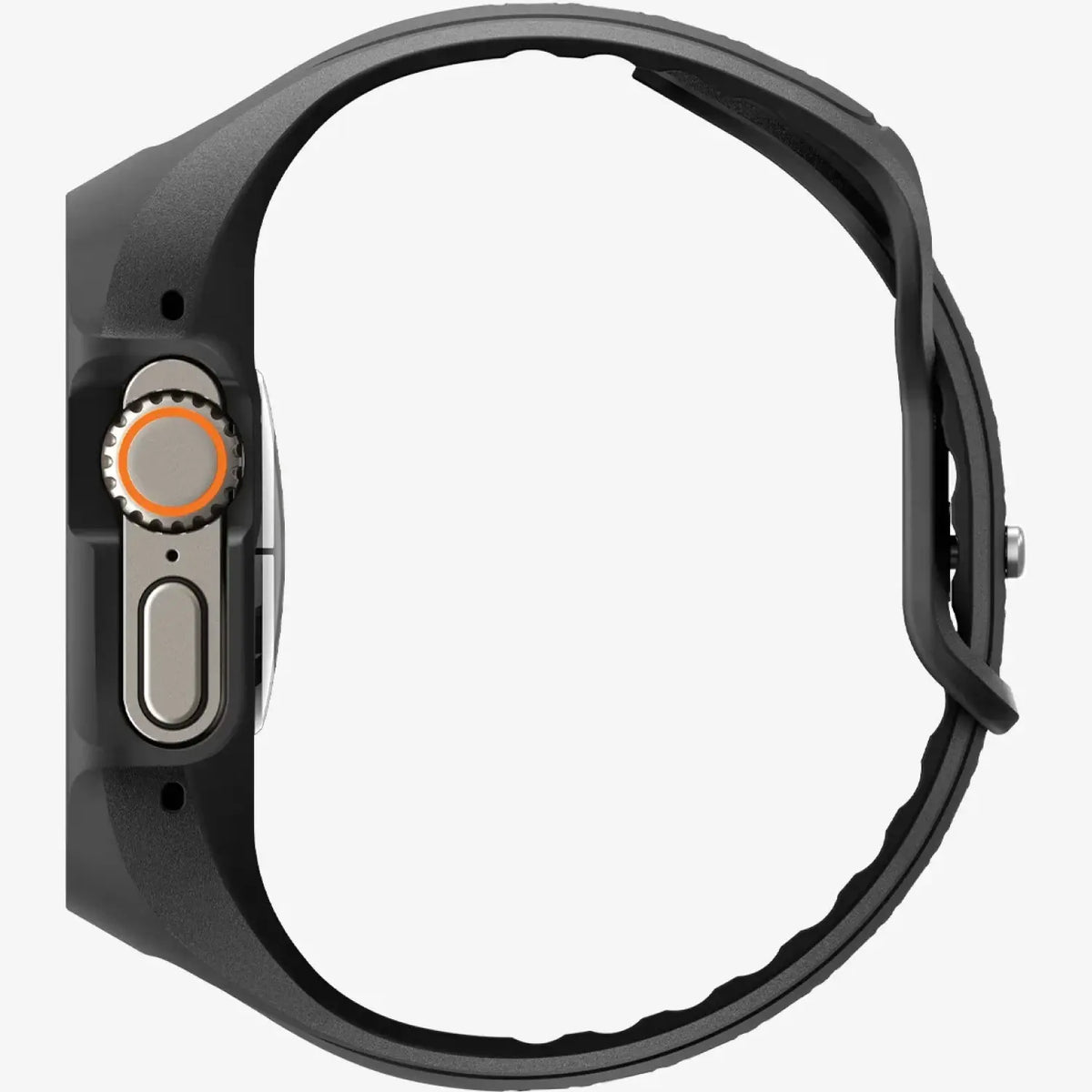 Θήκη & Tempered Glass Apple Watch Ultra 3 / Ultra 2 / Ultra 1 49mm Spigen Liquid Air Pro & Screen Protector Σετ Unibody με Λο