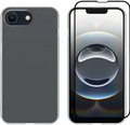 Θήκη & Tempered Glass iPhone 16e Vivid Set Gelly Case Σετ Διάφανη Σιλικόνης & Full Face Αντιχαρακτικό Γυαλί Προστασίας Οθόνης