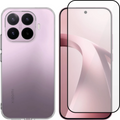 Θήκη & Tempered Glass Xiaomi 17T Vivid Set TPU Case Σετ Διάφανη Σιλικόνης & Full Face Αντιχαρακτικό Γυαλί Προστασίας Οθόνης -