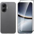Θήκη & Tempered Glass Xiaomi Poco F7 Vivid Set Gelly Case Σετ Διάφανη Σιλικόνης & Full Face Αντιχαρακτικό Γυαλί Προστασίας Οθ