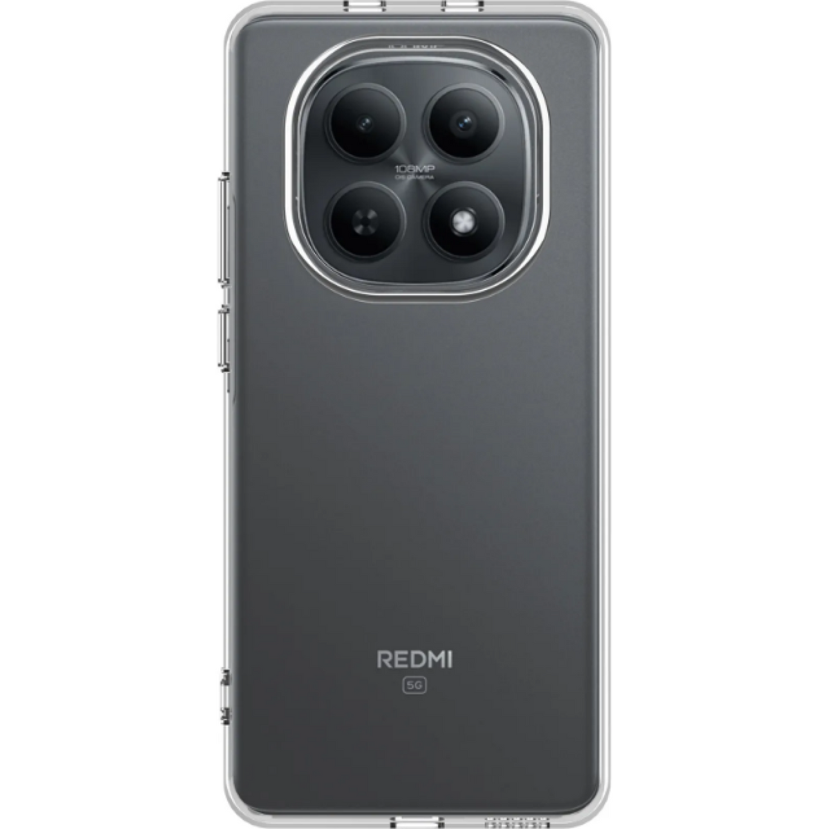 Θήκη & Tempered Glass Xiaomi Redmi Note 15 5G / Poco M8 Vivid Set TPU Case Σετ Διάφανη Σιλικόνης & Full Face Αντιχαρακτικό Γυ