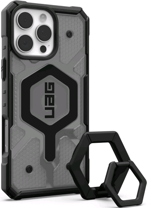 Θήκη & Βάση Apple iPhone 16 Pro Max - UAG Pathfinder & Magnetic Ring Stand Ανθεκτική με MagSafe και Μαγνητικό MagSafe Finger 