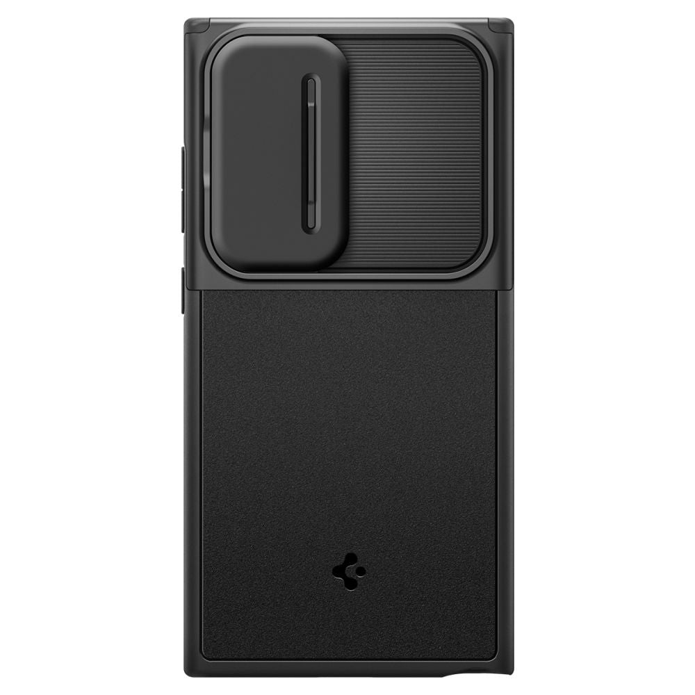 Θήκη με Κάλυμμα για την Κάμερα - Samsung Galaxy S24 Ultra - Spigen Optik Armor - Black (ACS07313)