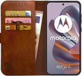 Θήκη Motorola Edge 50 Neo Rosso Element PU Πορτοφόλι - Brown (8719246472251)