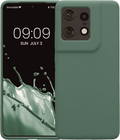 Θήκη Motorola Edge 50 Pro KWmobile Soft Flexible Rubber Cover Σιλικόνης - Forest Green (KWM000022SN004C)