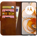 Θήκη Motorola Edge 50 Rosso Element PU Πορτοφόλι - Brown (8719246472282)
