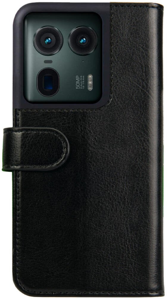 Θήκη Motorola Edge 50 Ultra Rosso Element PU Πορτοφόλι - Black (8719246472305)